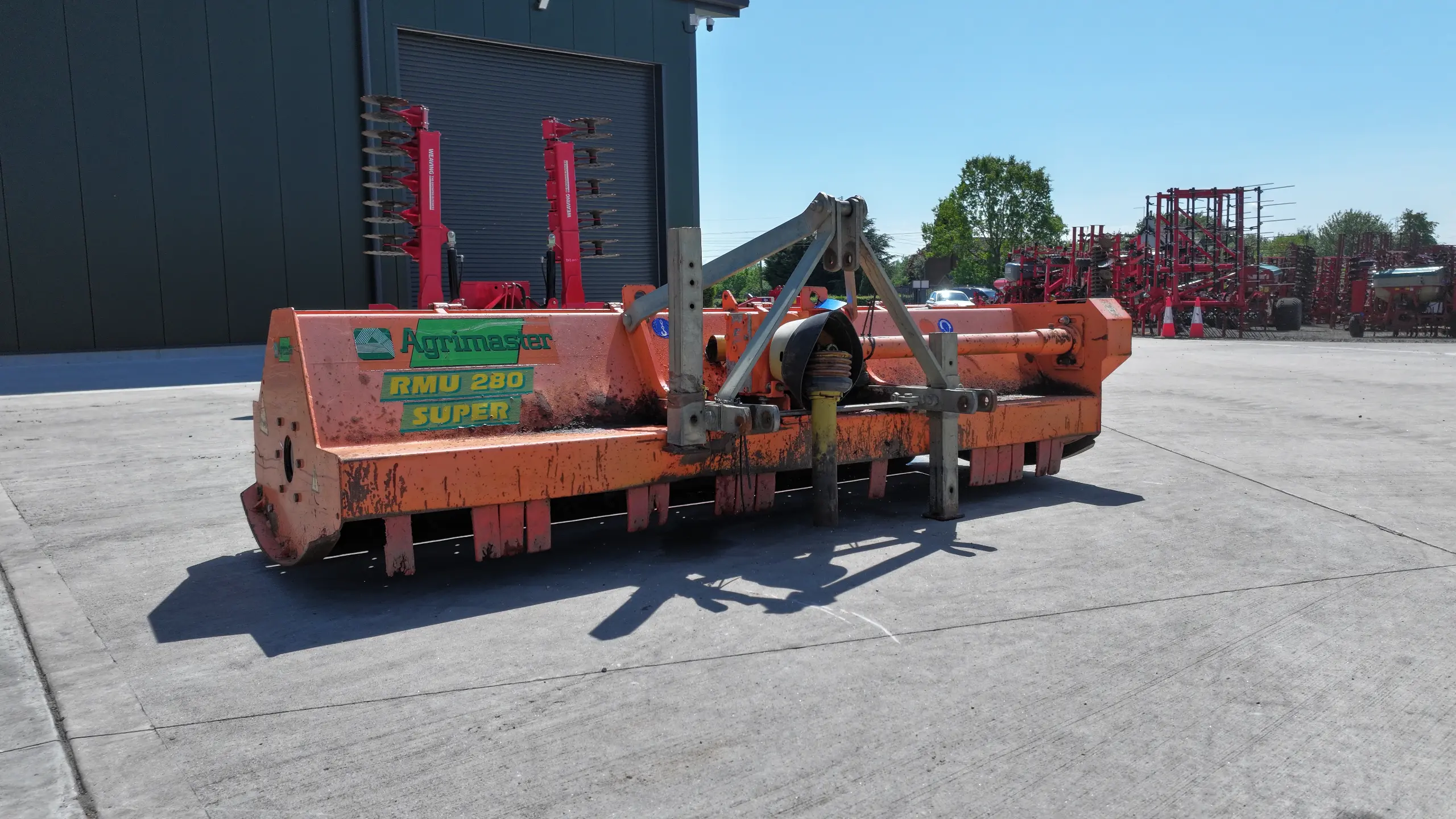 USED AGRIMASTER RMU280N SUPER - FLAIL MOWER - Banner